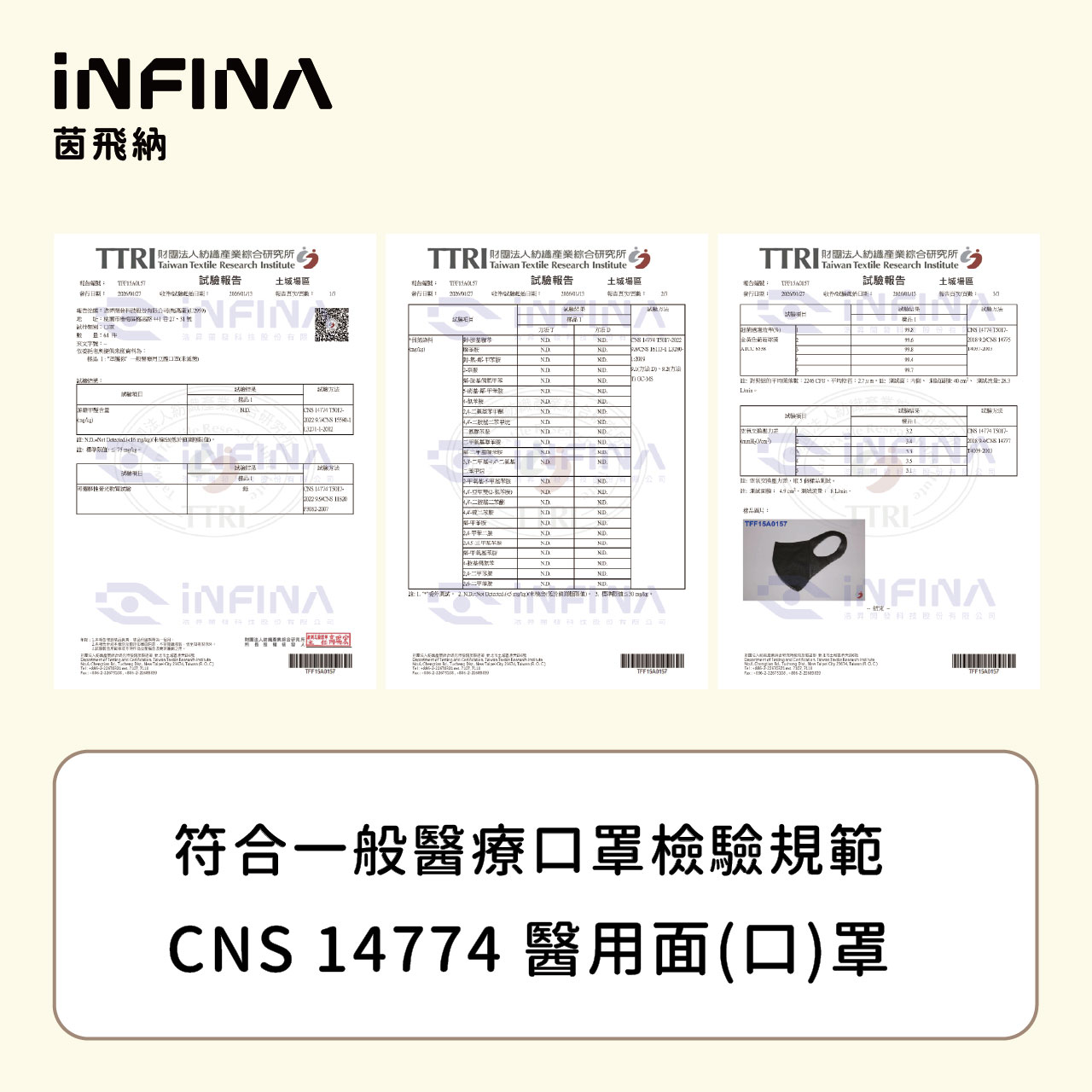 醫療立體口罩 尺寸 XM